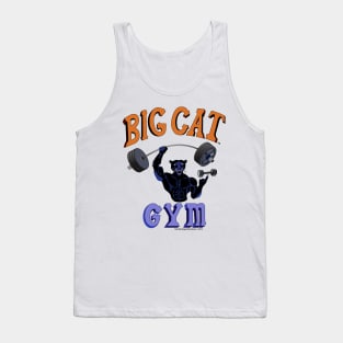 Big Cat Black Panther Cartoony Tank Top